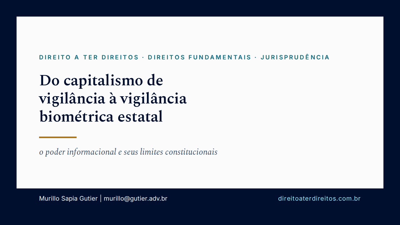 Capa do artigo Do capitalismo de vigilância à vigilância biométrica estatal